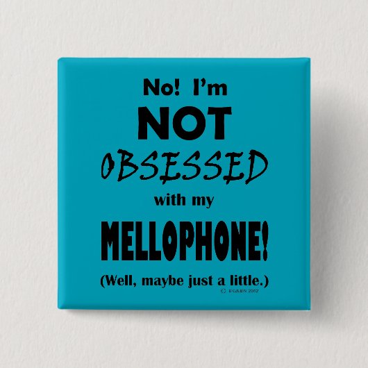 Seltsam Mellophone Button (Vorderseite)