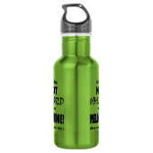 Seltsam Mellophone Edelstahlflasche (Rückseite)