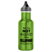 Seltsam Mellophone Edelstahlflasche (Rechts)