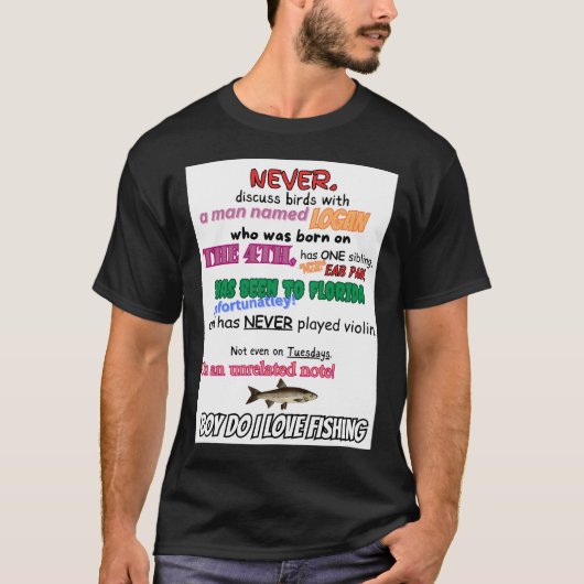 Seltsam spezifisch T-Shirt (Vorderseite)