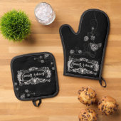 Seltsam und ungewöhnlich Oven Mit Ofenhandschuh & Topflappen-Set (Oben Unten)