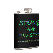 Seltsam und verdreht flachmann (Rechts)