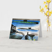 Seltsam - Untermariner unterschiedlicher Aspekt, Karte (Gelbe Blume)