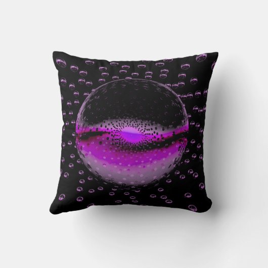 Seltsame Alien Orbs, die ein weich rosa Licht auss Kissen (Rückseite)