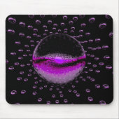 Seltsame Alien Orbs, die ein weich rosa Licht auss Mousepad (Vorne)