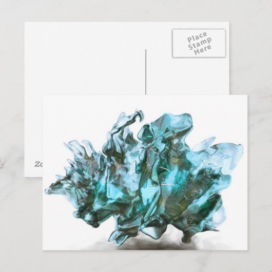 Seltsame Alien Postkarte (Vorne/Hinten)