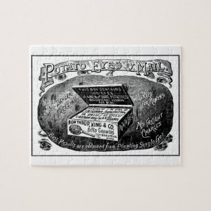Seltsame alte Kartoffelwerbung Puzzle