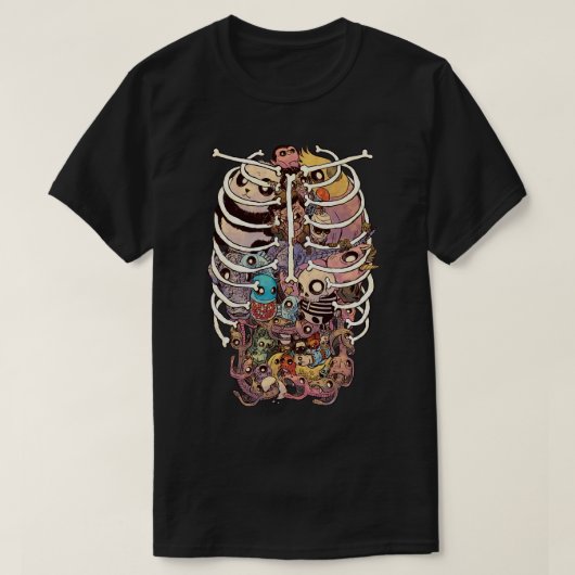 Seltsame Anatomie T-Shirt (Design vorne)