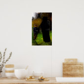 seltsame Begegnung im Wald Poster (Küche)