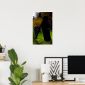 seltsame Begegnung im Wald Poster (Heimbüro)