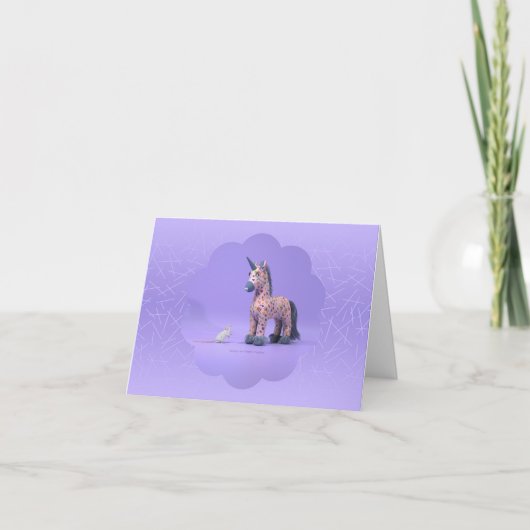 Seltsame Begegnung Karte (Vorderseite)