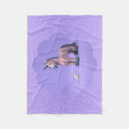 Seltsame Begegnungsdecke Fleecedecke