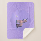 Seltsame Begegnungsdecke Sherpa Sherpadecke (Vorderseite)