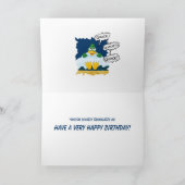 Seltsame Betfellows (Geburtstag) Karte (Innenseite)