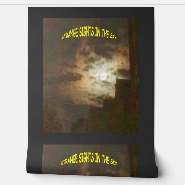 Seltsame Blicke auf den Himmel Tapete (Abrollen)