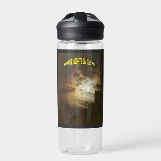 Seltsame Blicke auf den Himmel Trinkflasche (Vorderseite)