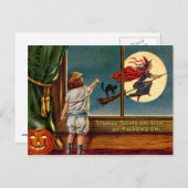 Seltsame Blicke Postkarte (Vorne/Hinten)