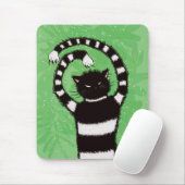 Seltsame böse Katze Nature Lover Mousepad (Mit Mouse)