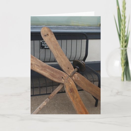 Seltsame Dragonfly Yard Art Jedes Anlasses Karte (Vorderseite)