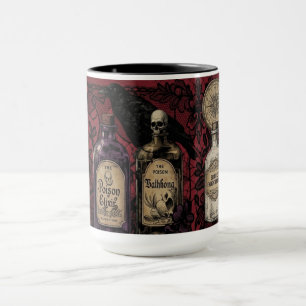 Seltsame Elixiere & Rabe Gothic Kaffeetasse (15 oz