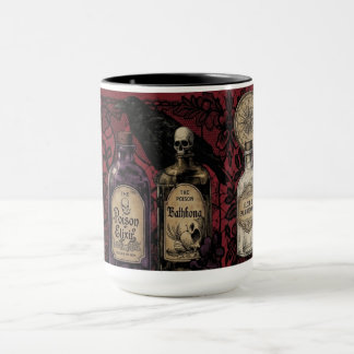 Seltsame Elixiere & Rabe Gothic Kaffeetasse (15 oz