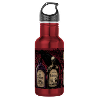 Seltsame Elixiere & Raben-Wasserflasche Edelstahlflasche