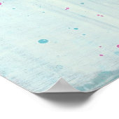 Seltsame Escape Print Poster (Ecke)