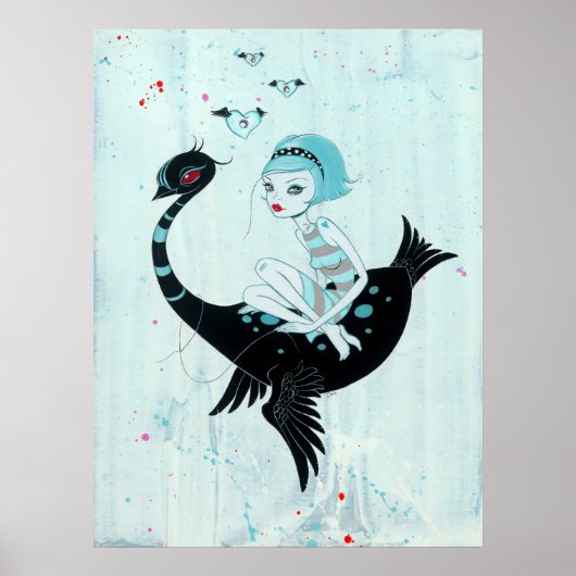 Seltsame Escape Print Poster (Vorne)