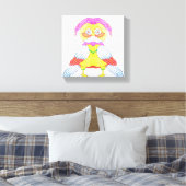 Seltsame Eule Leinwanddruck (Insitu (Schlafzimmer))