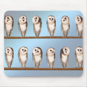 Seltsame Eule Mousepad (Vorne)