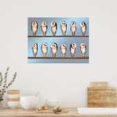 Seltsame Eule Poster (Küche)
