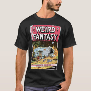 Seltsame Fantasy Vintage-Comic-T-Shirt T-Shirt