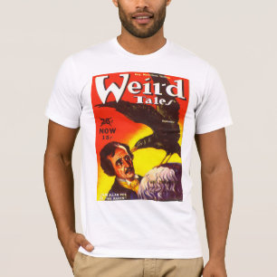 SELTSAME GESCHICHTEN Cool Vintage Pulp-Magazin-Cov T-Shirt