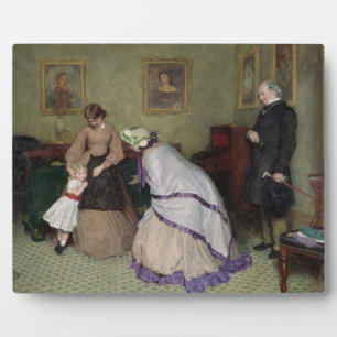 Seltsame Gesichter (w/c & bodycolour auf Papier) Fotoplatte