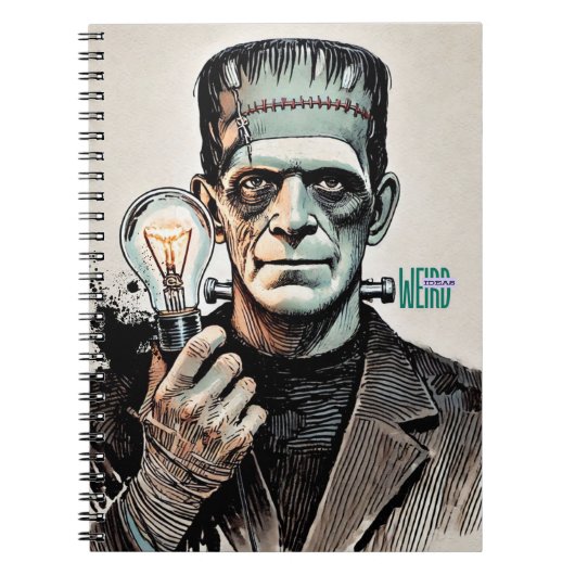 Seltsame Ideen | Notebook-Journal Notizblock (Vorderseite)
