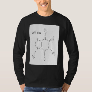 Seltsame Kaffee-Person Koffein-Kreidetafel 1 T-Shirt