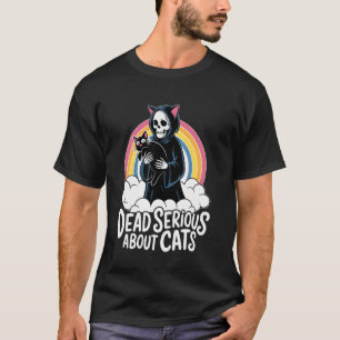 Seltsame Katze Weirdcore Accessoires Katzenbekleid T-Shirt