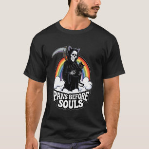Seltsame Katze Weirdcore Accessoires Schwarze Katz T-Shirt