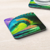 Seltsame Kreatur Getränkeuntersetzer (Linke Seite)