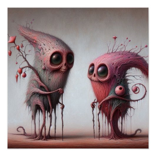 Seltsame Kreaturen Poster (Vorderseite)