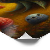 Seltsame Kreaturen Poster (Ecke)