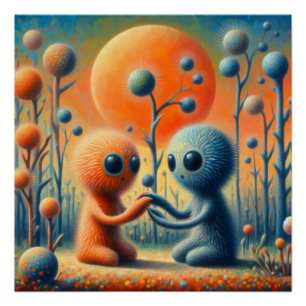 Seltsame Kreaturen Poster