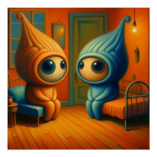 Seltsame Kreaturen Poster (Vorderseite)