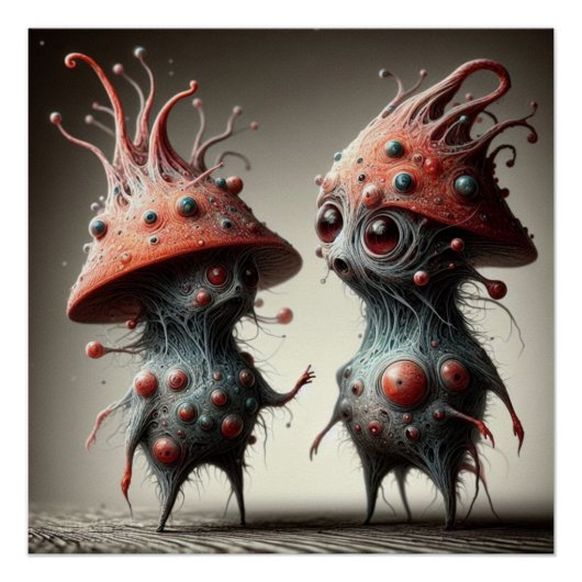 Seltsame Kreaturen Poster (Vorderseite)