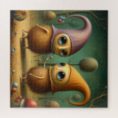 Seltsame Kreaturen Puzzle (Horizontal)