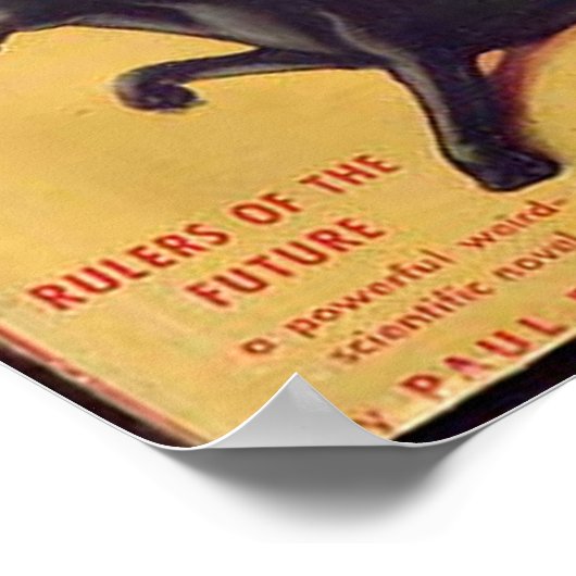 seltsame Kunst Poster (Ecke)