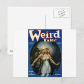 seltsame Kunst Postkarte (Vorne/Hinten)