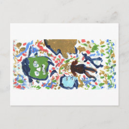 Seltsame Leute Postkarte