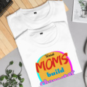 Seltsame Mamas Gestaltungsfigur - Witzige neue Mut T-Shirt