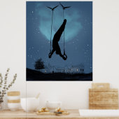 Seltsame Nacht Poster (Küche)